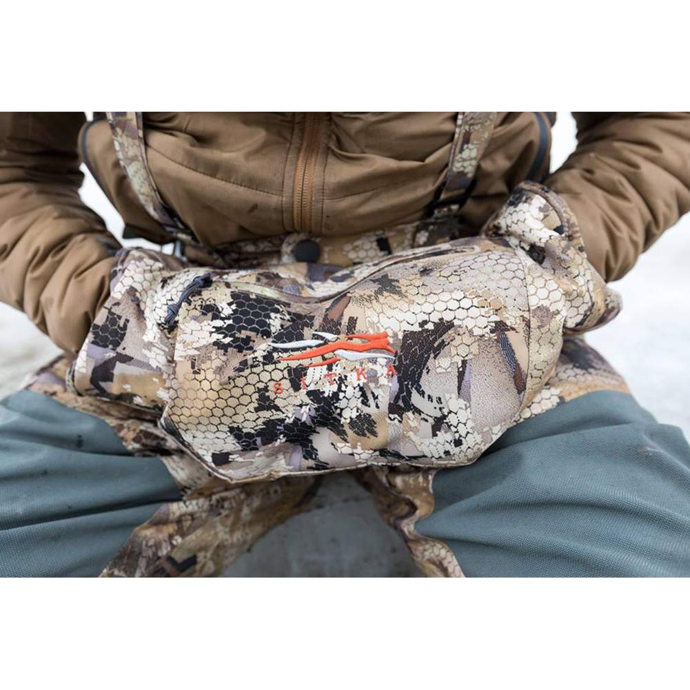 Sitka Unisex Hudson Windstopper Hunting Hand Muff - Warm Windproof Gloves for Outdoor Hunting, Fishing & Winter Activities - Ideal for Cold Weather & Extreme Conditions