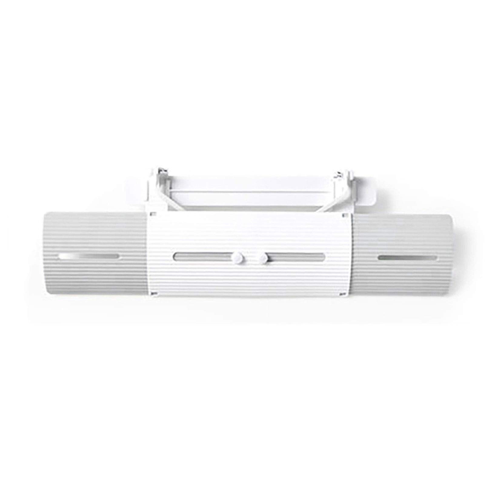 Qgg Adjustable Air Conditioner Wind Deflector - Universal AC Vent Cover & Baffle Shield for Window Units - Improve Airflow & Energy Efficiency - Perfect for Bedrooms, Offices & Living Rooms