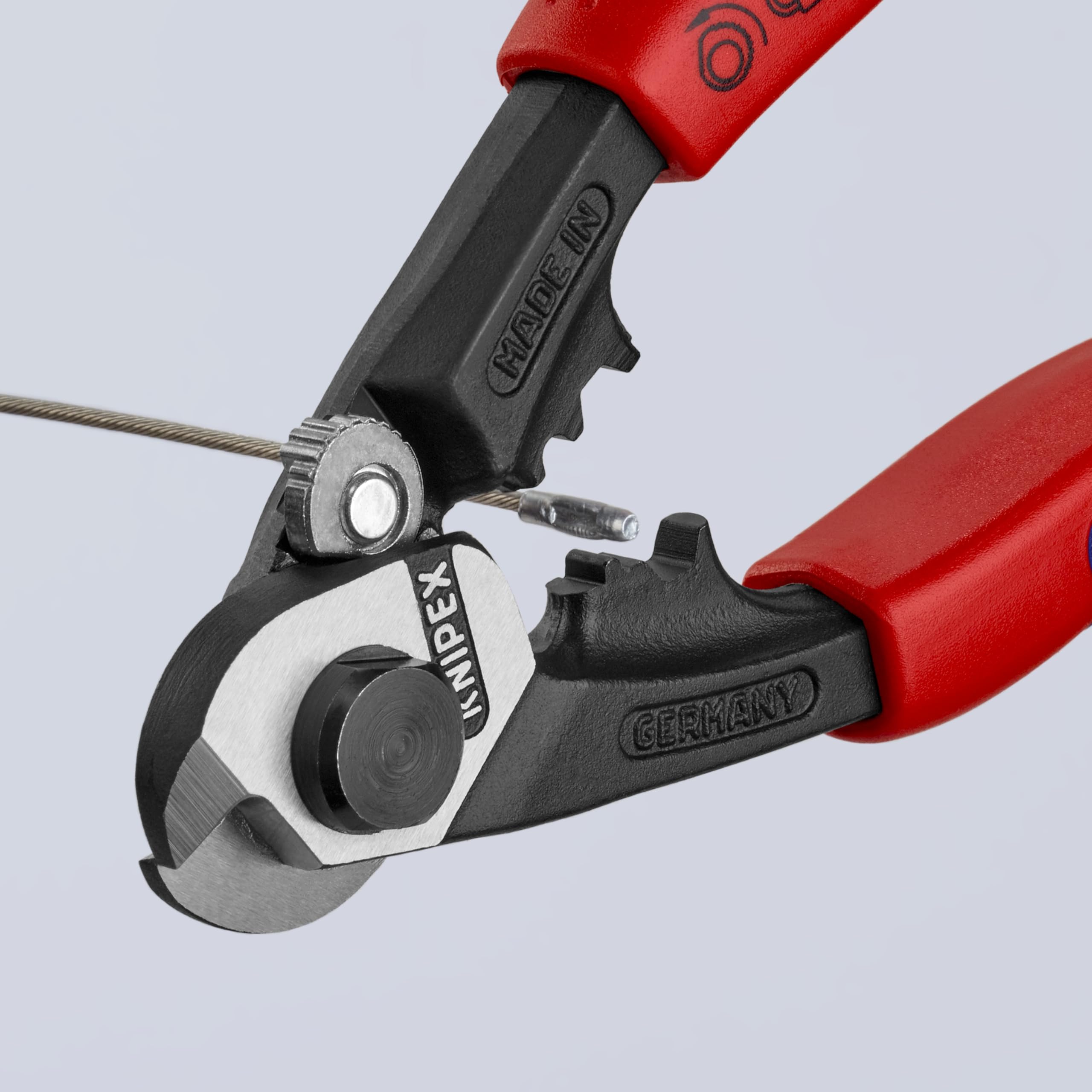 KNIPEX Premium Wire Rope Cutters - Heavy Duty Cable Shears for Industrial & DIY Use - Perfect for Construction, Marine, and Automotive Applications