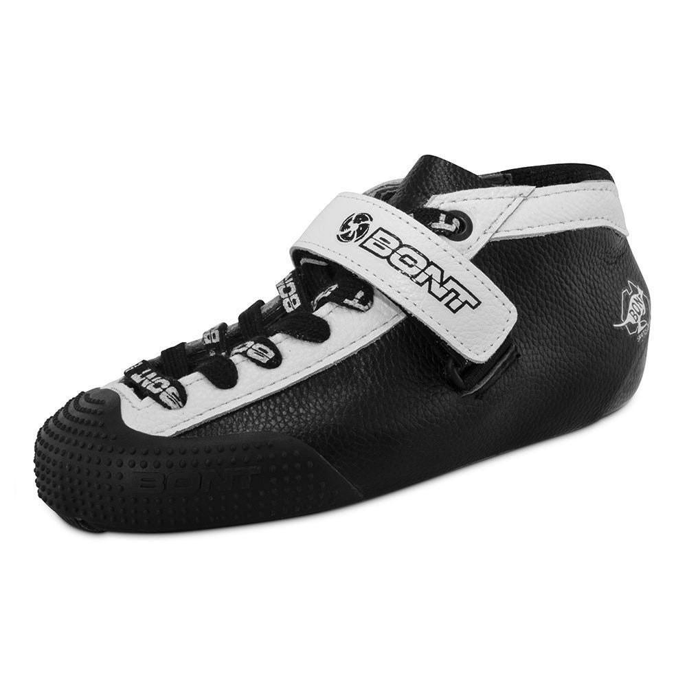 Bont Quad Hybrid Carbon V2 Black Speed Skating Boot - Professional Inline & Ice Skating Shoes for Men & Women - Perfect for Racing, Training & Outdoor Sports