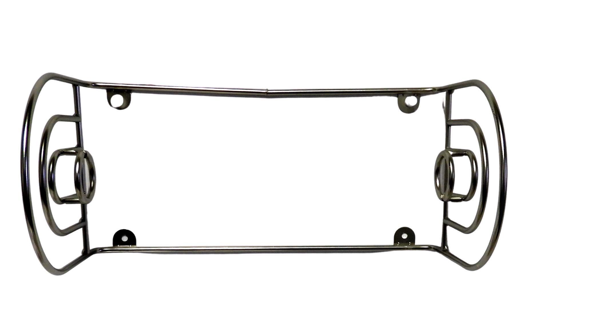 Sturdy Metal Wall Mount Paper Towel Holder - Under Cabinet or Wall Mounted Kitchen & Bathroom Organizer for Pantry, Laundry, Garage Storage | Space-Saving Home & Office Solution