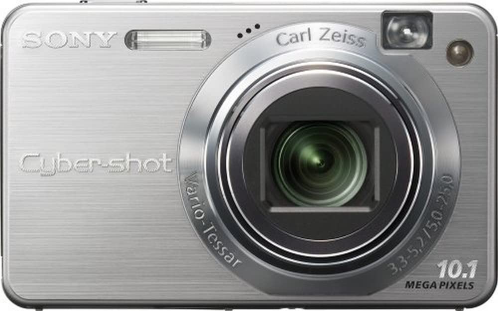 Sony Cybershot DSCW170 10.1MP Digital Camera with 5x Optical Zoom & Super Steady Shot - Silver | Compact Digital Camera for Travel, Family Events & Everyday Photography