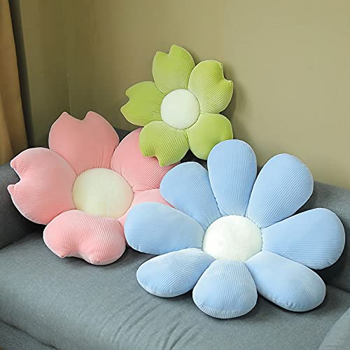 Super Soft Plush Cushion with Sunflower Design - Comfortable Backrest Pillow for Reading, Gaming, Office & Home Relaxation