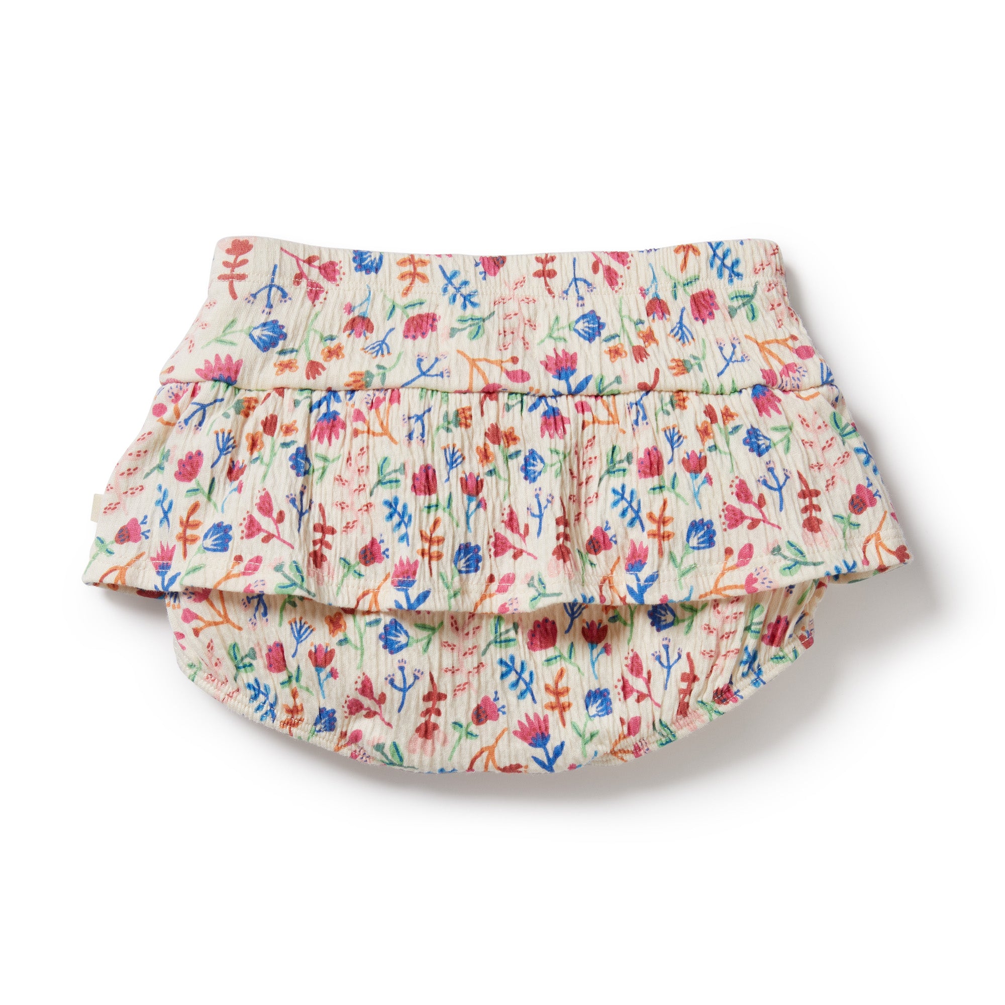 Tropical Garden Crinkle Ruffle Nappy Pant - Soft Baby Diaper Cover for Girls & Boys - Perfect for Photo Shoots, Playtime & Special Occasions