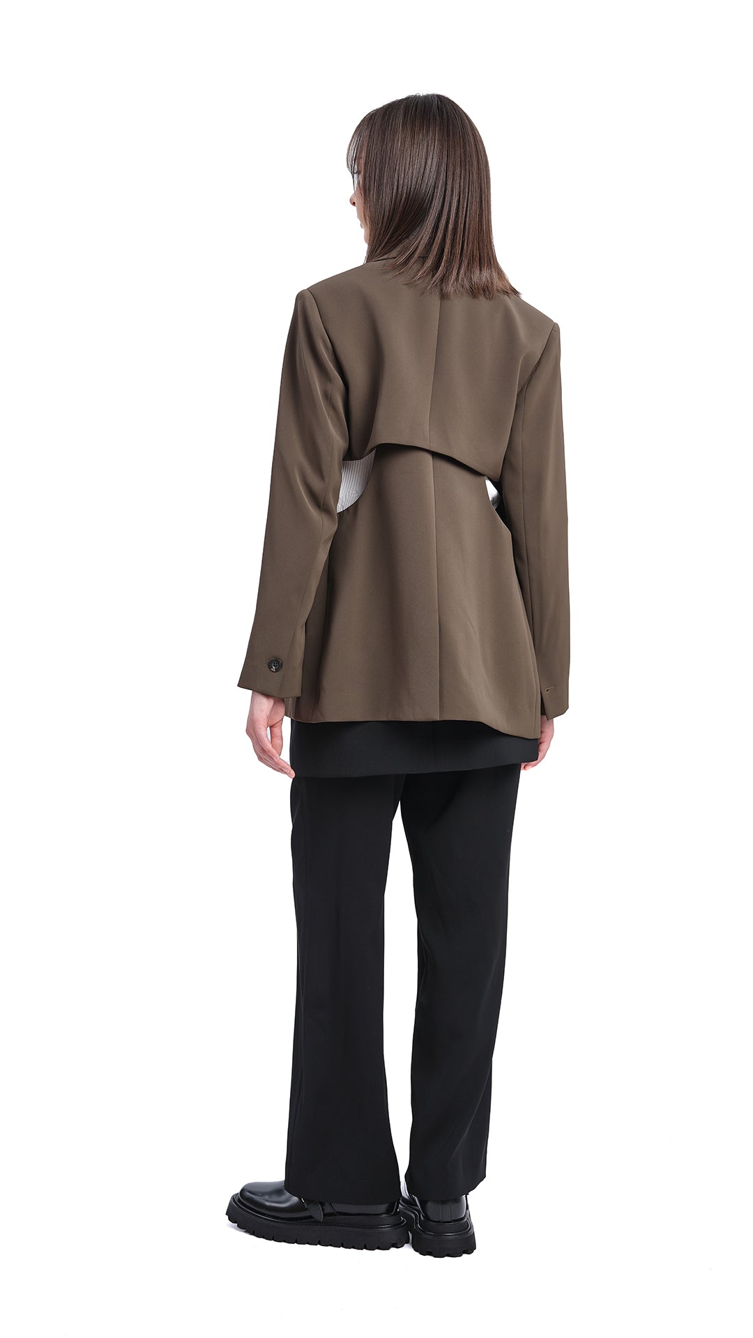 Stylish Women's Cut Out Blazer Jacket - Trendy Open Back Formal Blazer for Office, Party & Evening Outfits | Perfect for Workwear, Night Out & Special Occasions