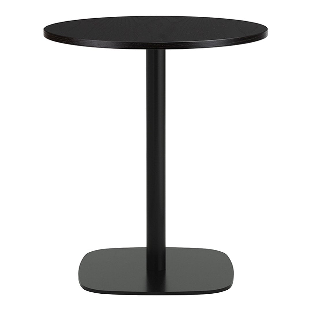 Round Cafe Table - Modern & Durable Indoor/Outdoor Dining Table for Restaurants, Patios, and Home Decor