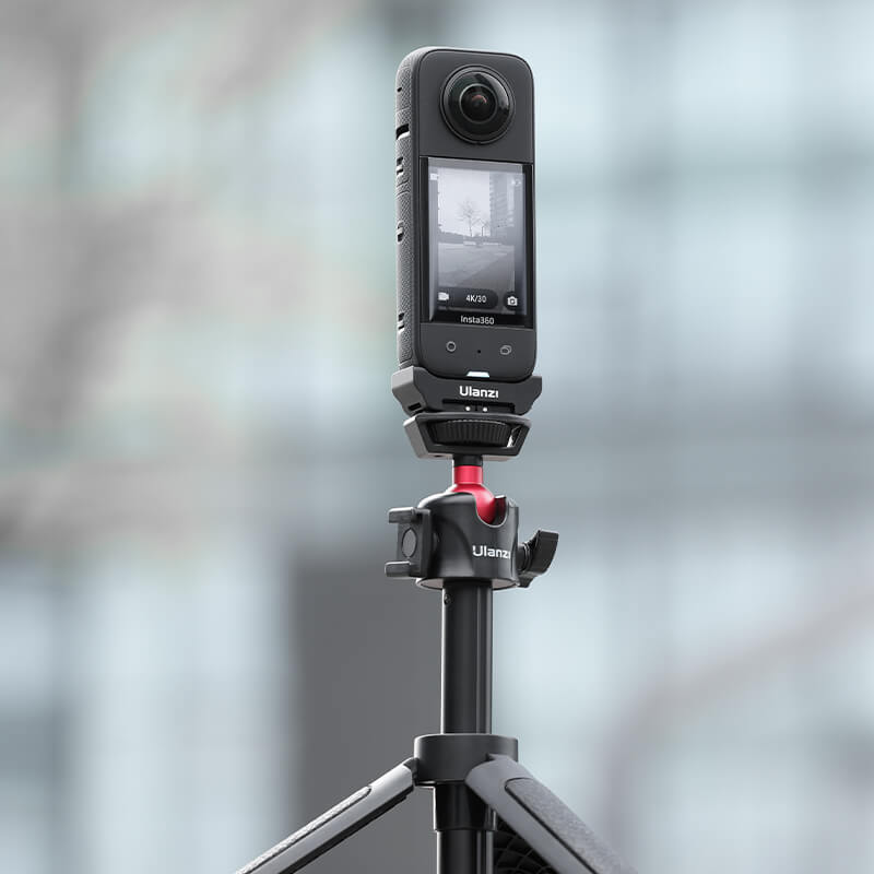 Ulanzi 3-in-1 Quick Release Adapter Compatible with Insta360 X4/X3/X2 (Model C041GBB1) - Perfect for Vlogging, Travel & Action Camera Mounting