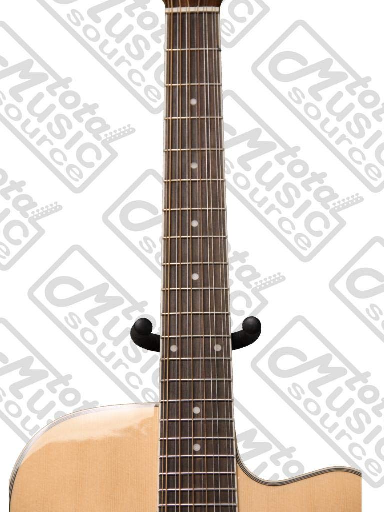 Oscar Schmidt OD312CE 12 String Acoustic Electric Guitar with Free Strap - Natural Finish | Perfect for Performances, Studio Recording & Live Shows