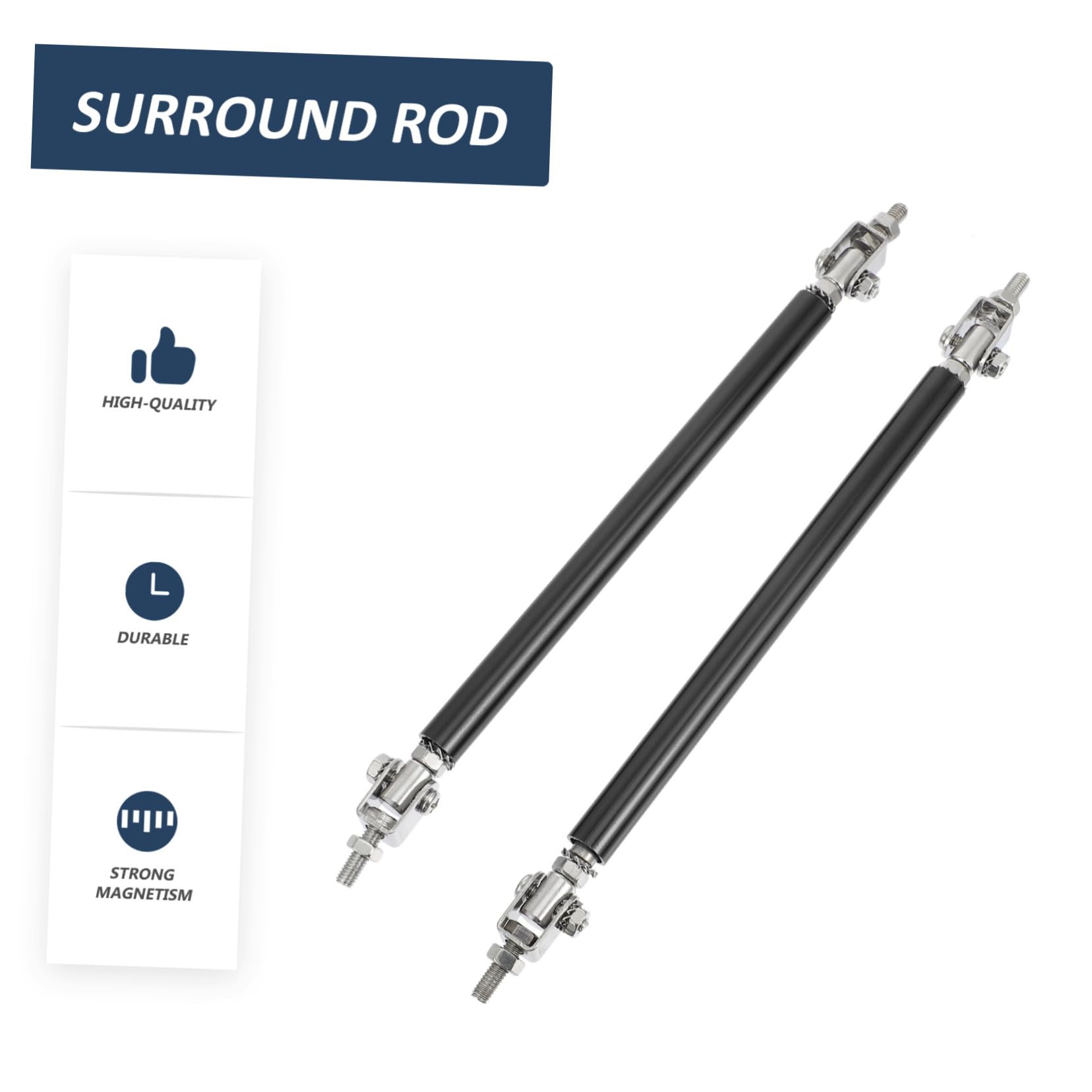 Totority Universal Splitter Front Bumper Support - Compatible with Most Vehicles | Perfect for Car Modifications & Performance Upgrades