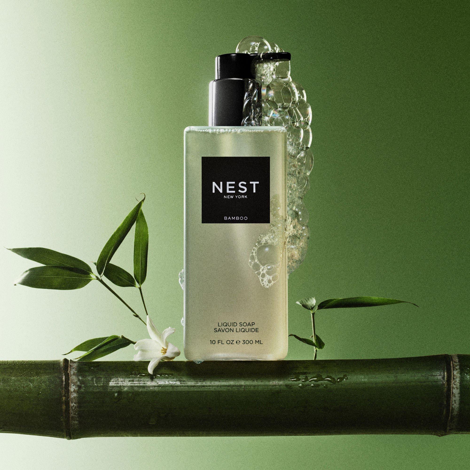Natural Bamboo Liquid Soap - Eco-Friendly Hand Wash for Sensitive Skin | Gentle Cleansing for Home, Kitchen & Bathroom Use
