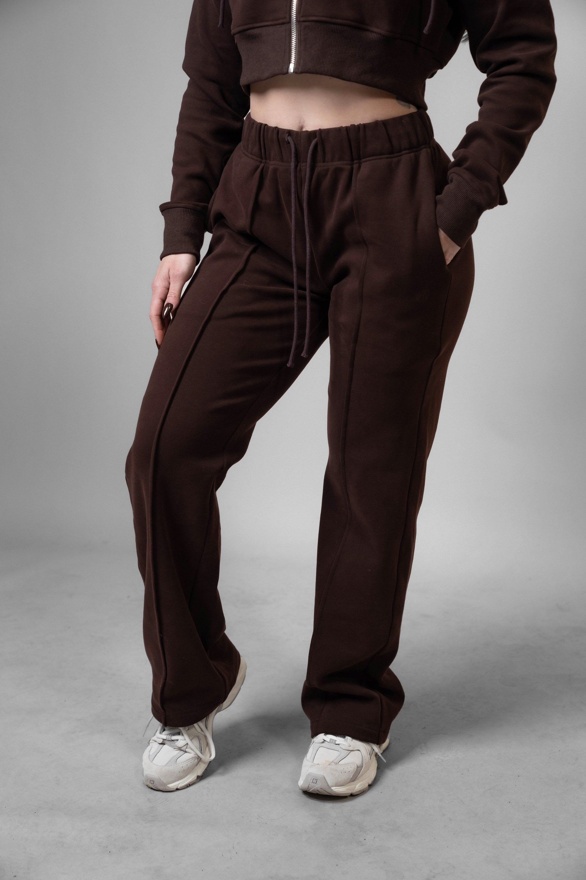 Premium Women's Straight Leg Joggers - Soft Lounge Pants for Yoga, Travel & Home Comfort