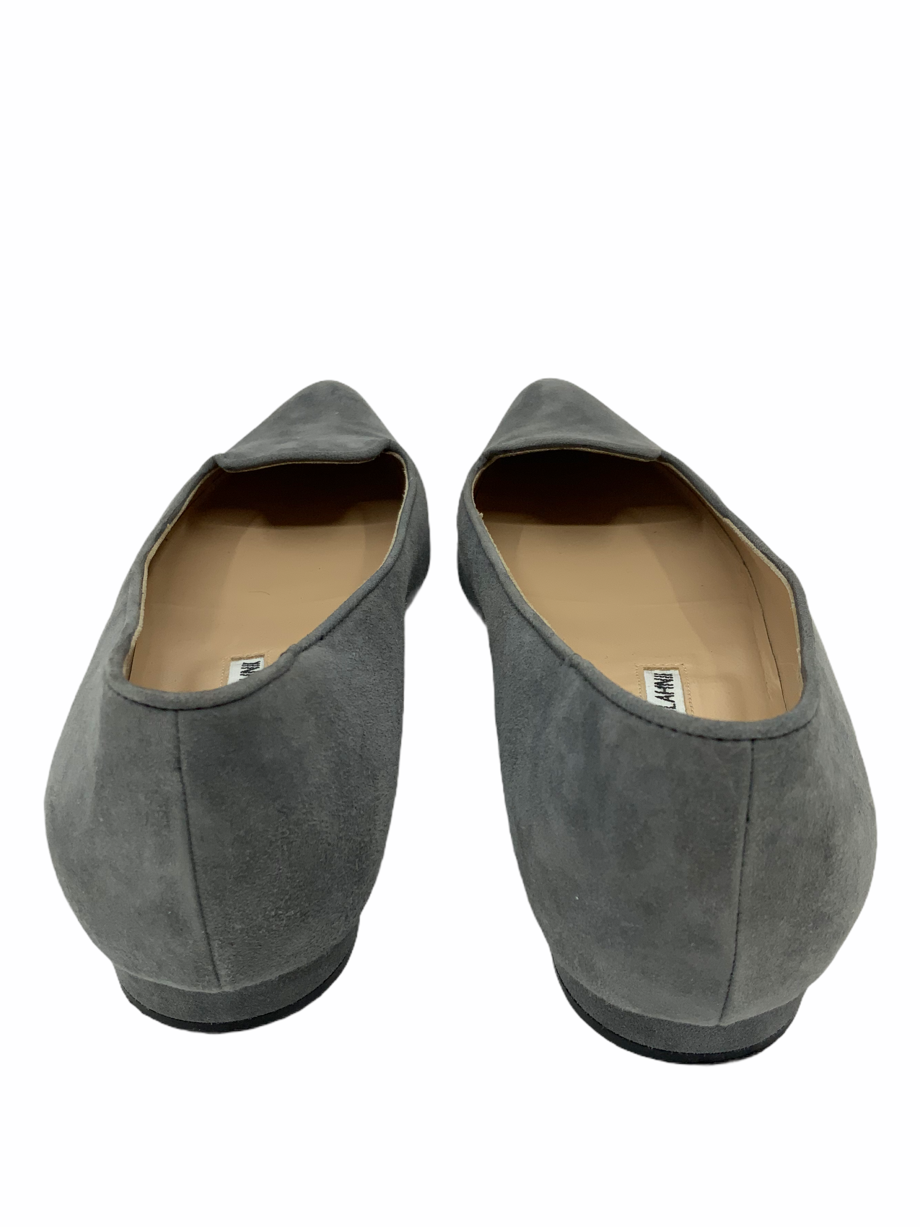 Manolo Blahnik Suede Skimmer Flats Women's Size 7.5 | Comfortable Ballet Flats for Work, Office & Casual Wear