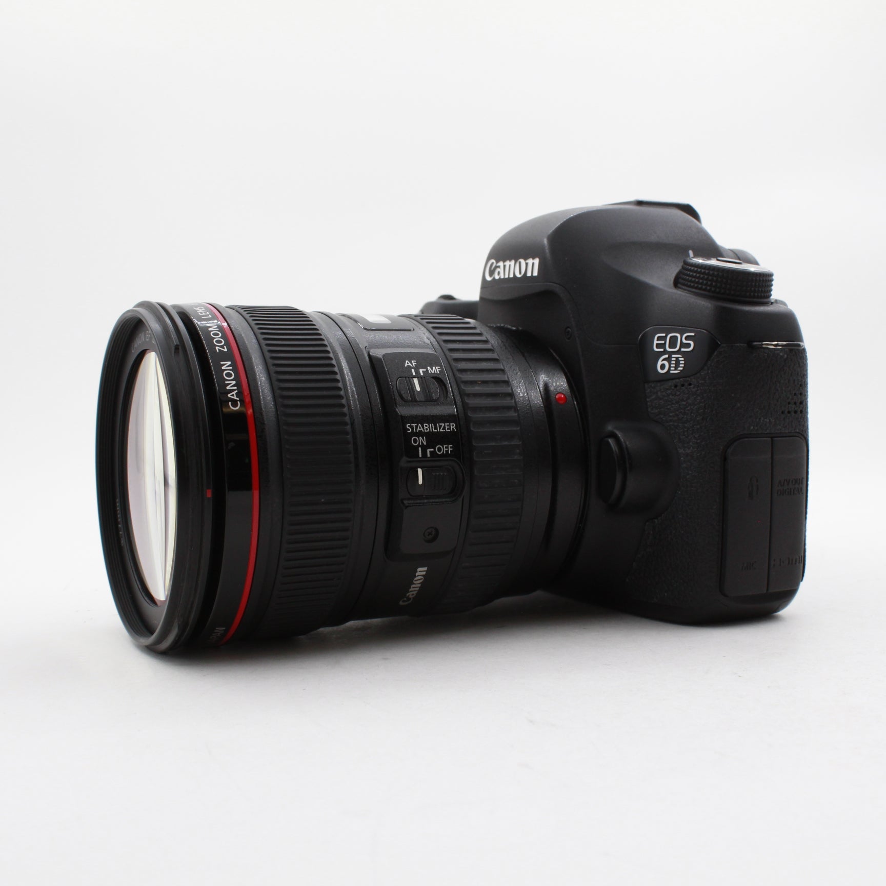 Refurbished Canon EOS 6D Full Frame DSLR Camera with EF 24-105mm f/4L IS USM Lens (Box Included) - Perfect for Professional Photography & Travel Videography