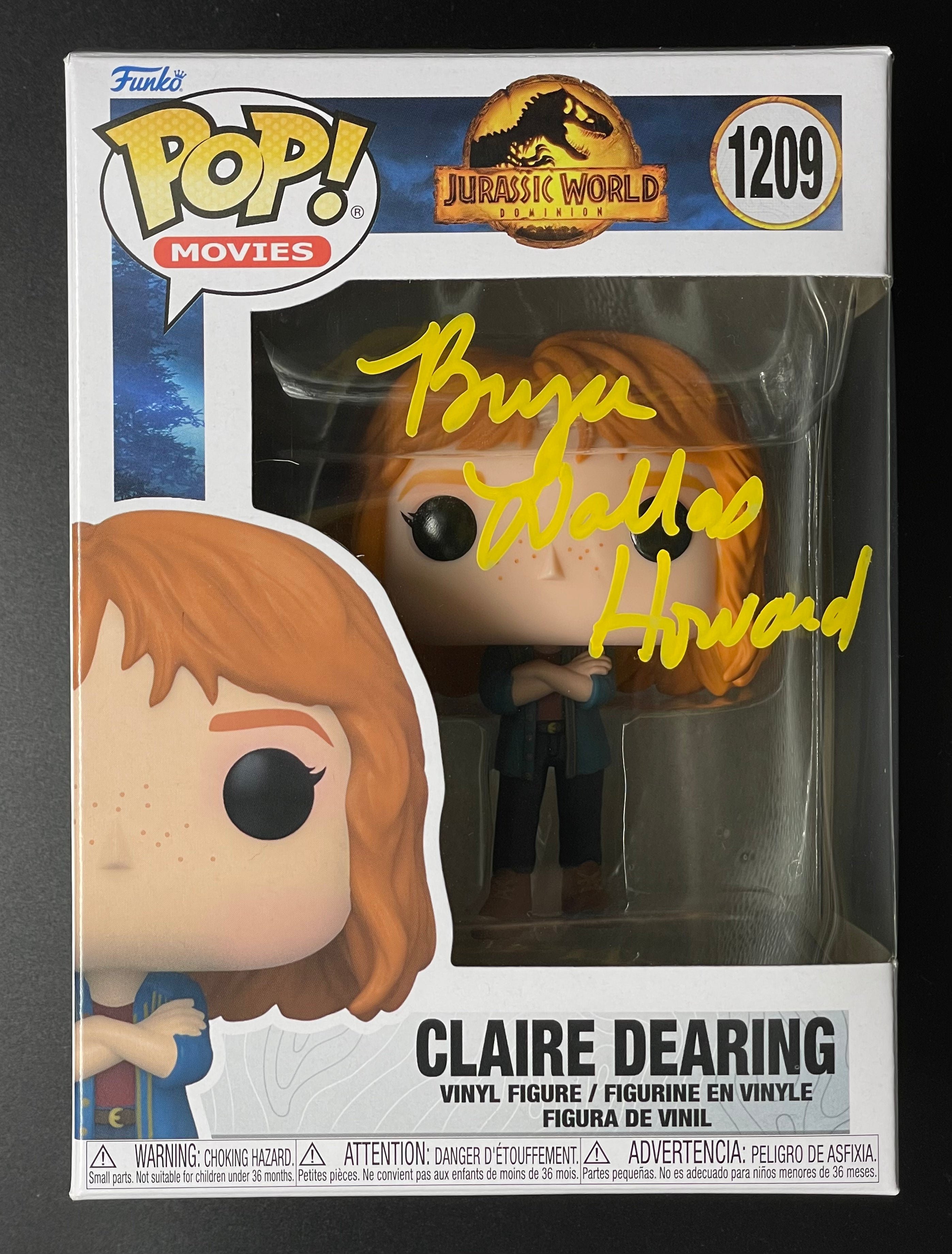 Bryce Dallas Howard Autographed Funko POP! Vinyl Figure - SWAU Certified Authentic - Perfect for Collectors, Gifts, and Movie Memorabilia Displays