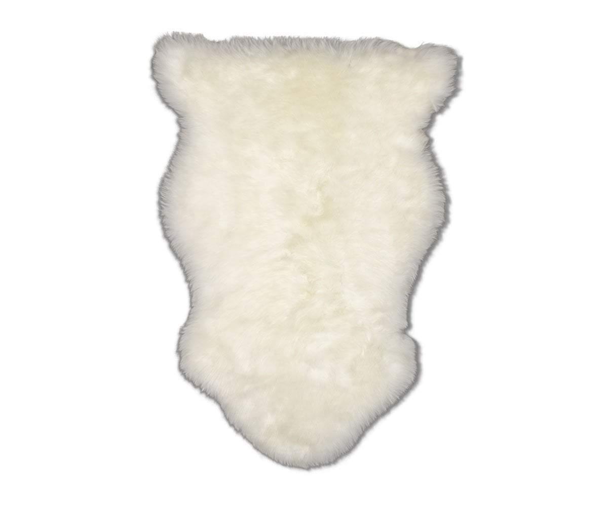 Luxury Ivory Sheepskin Throw Blanket - Soft & Cozy Faux Fur Blanket for Couch, Bed, and Home Decor - Perfect for Winter Warmth and Stylish Living Room Accents