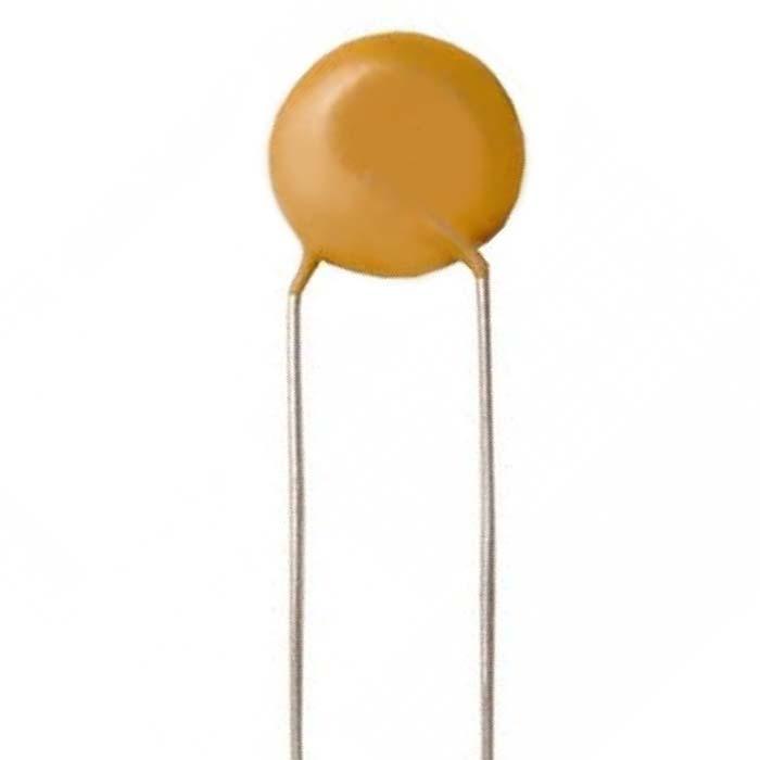 0.01 µF 50V Ceramic Disc Capacitor ±20% Tolerance - High Frequency Filtering, Coupling & Decoupling for Audio, Power Supplies & Electronic Circuits
