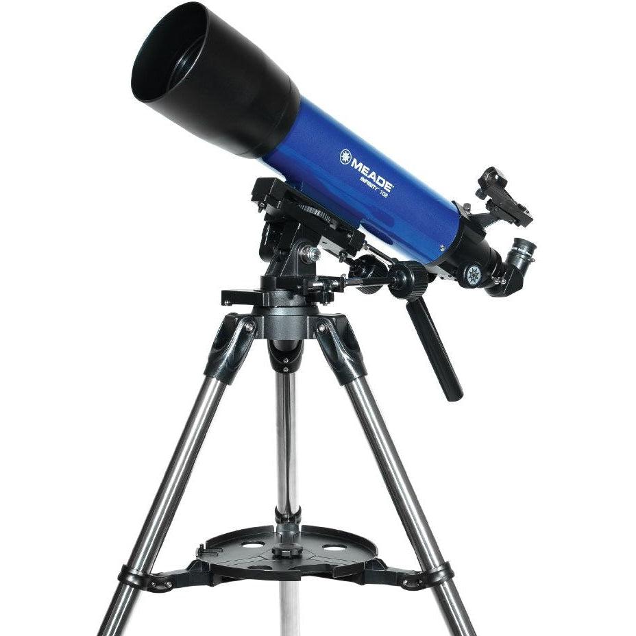Meade Infinity 102mm Refractor Telescope - High-Quality Astronomy Telescope for Adults & Beginners - Perfect for Stargazing, Moon Observation & Astrophotography