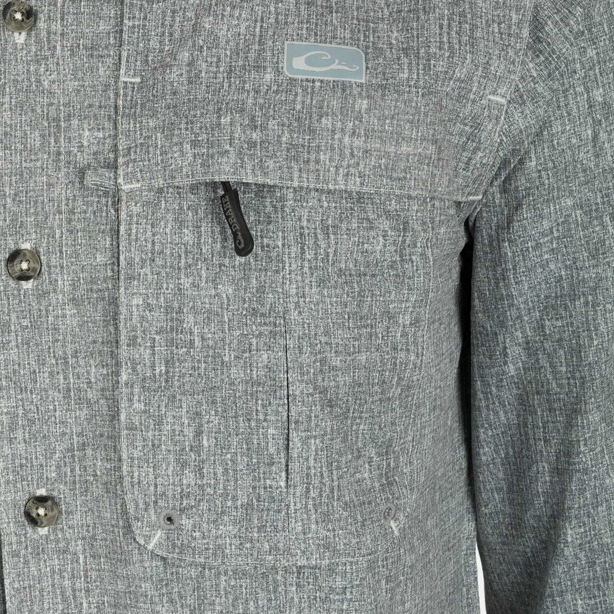 Heritage Heather Button Down Long Sleeve Shirt for Men - Classic Casual & Business Wear | Office, Date Night & Outdoor Activities
