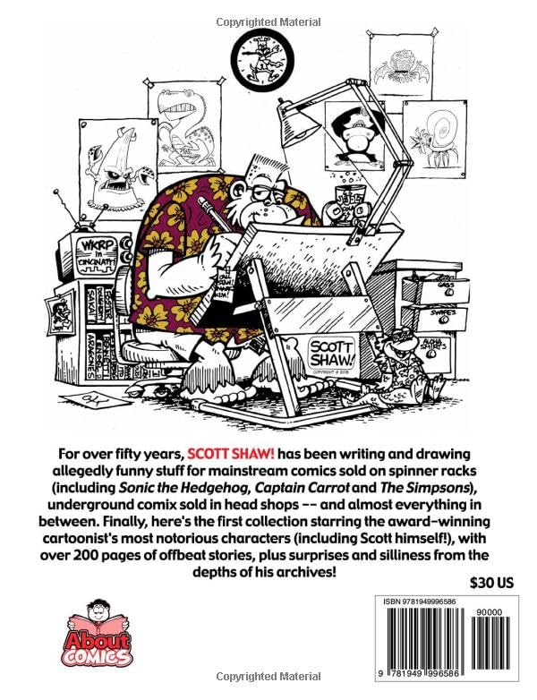 Scott Shaw's Comix & Stories: Exploring Fandom, Underground Culture, Comics Industry & Talking Animals | Gonzo Cartoonist Adventures | Perfect for Comic Collectors & Pop Culture Enthusiasts