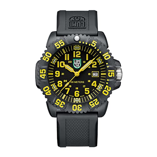 Dial: Black, Numbers: Yellow