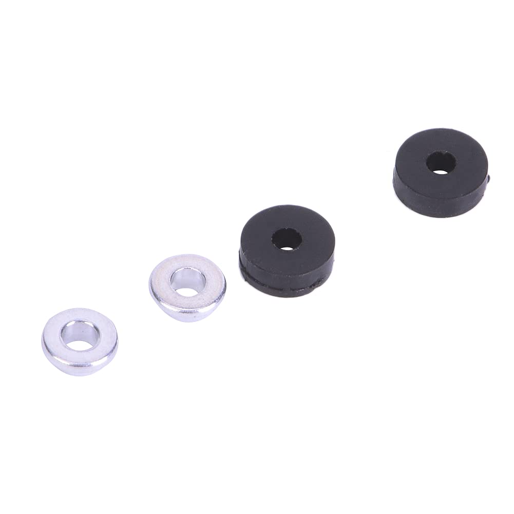 Vbest Life RC Helicopter Spare Parts - 2pcs Horizontal Axis Rubber Ring Set Compatible with WLtoys V977 V966 XK K110 RC Helicopters | Durable Replacement Parts for Smooth Flight Performance