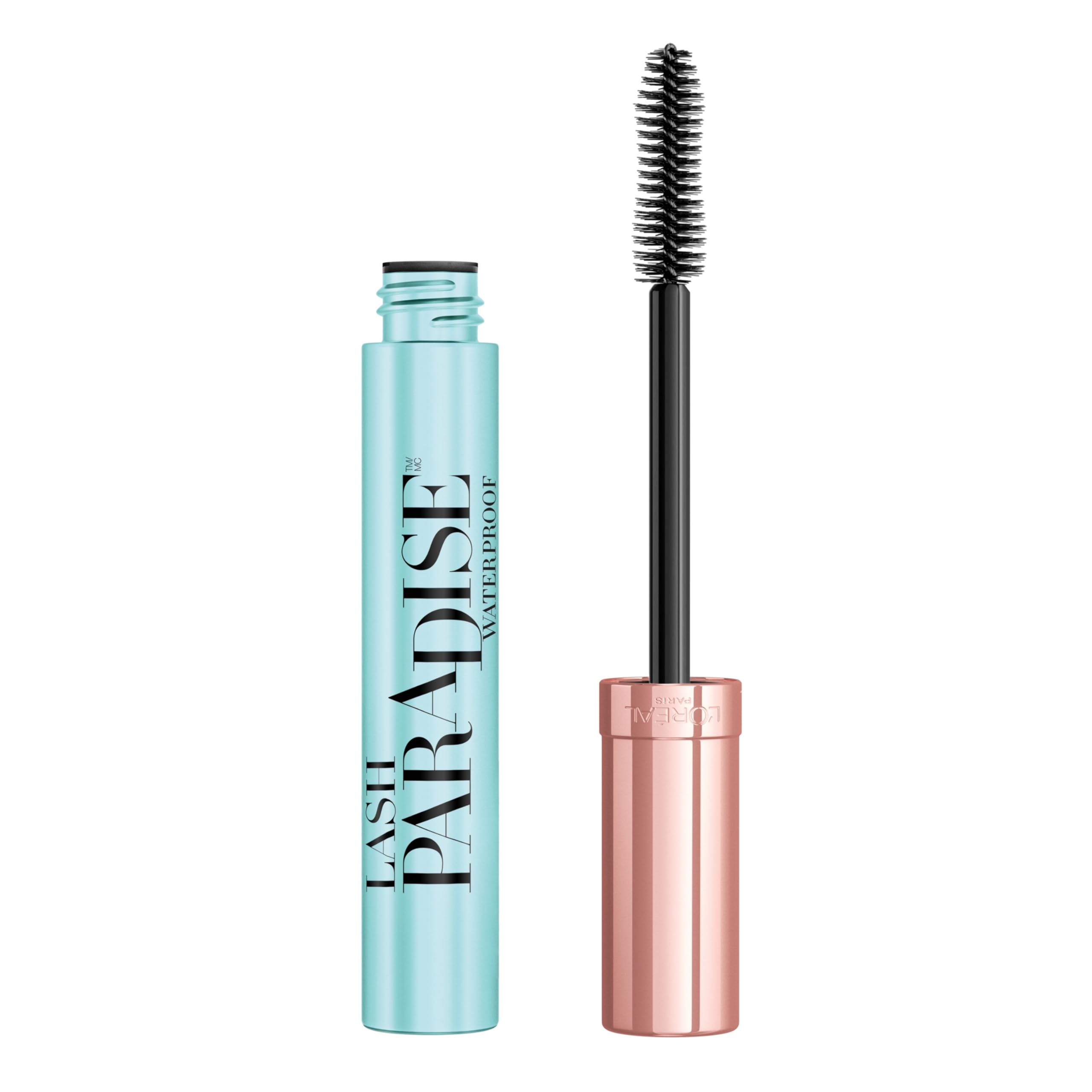 L'Oreal Paris Voluminous Lash Paradise Waterproof Mascara - Blackest Black 0.25 Fl Oz | Lengthening & Volumizing for Dramatic Lashes | Perfect for Daytime, Night Out & Special Occasions