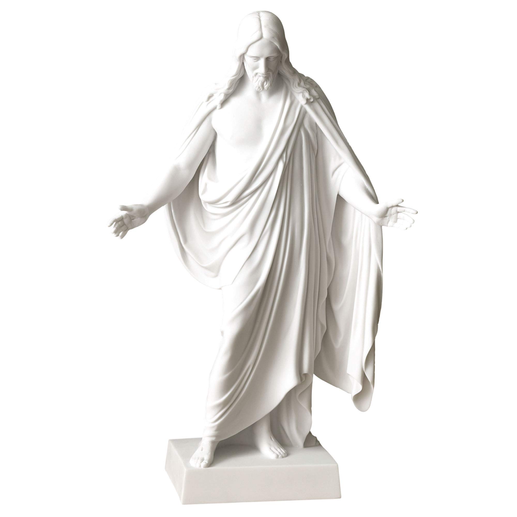 Belosol Christus Statue - 19 Inch Jesus Sculpture for Christian Living, Easter & Home Decor - Perfect for Church Altars, Gift Giving & Spiritual Spaces