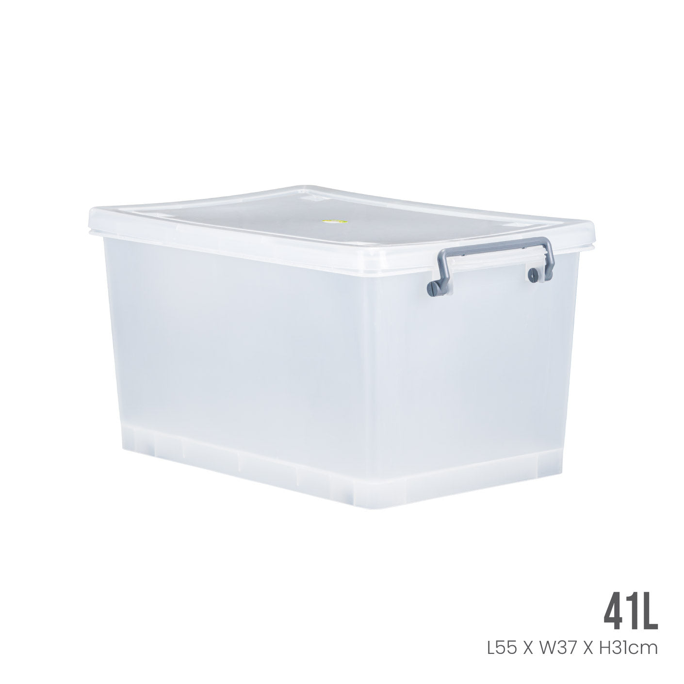 Large Plastic Storage Box with Wheels - 708 Heavy Duty Rolling Storage Container for Home, Garage, or Office Organization