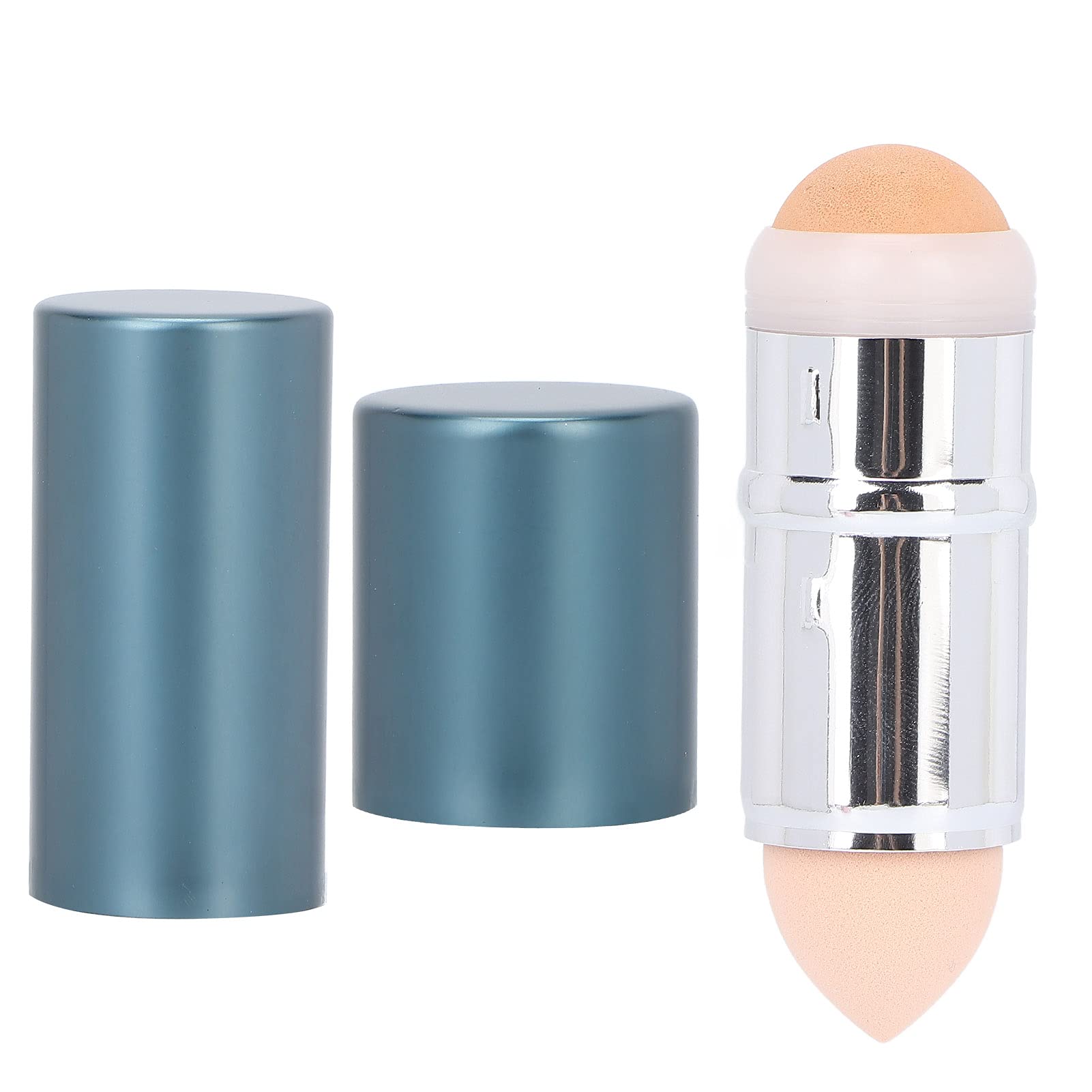Oil Control Face Roller - Portable Volcanic Stone Facial Roller for Excess Oil Removal | Oil Absorbing & Mattifying | Perfect for Oily Skin & On-the-Go Use (Matt Blue)
