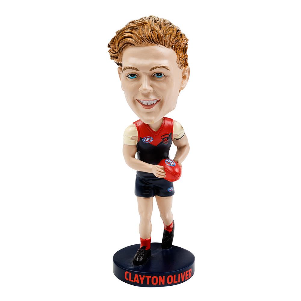 Clayton Oliver Melbourne Demons AFL Bobblehead - Official AFL Collectible for Sports Fans & Memorabilia Collectors - Perfect for Game Day Decor, Man Cave Display & AFL Fan Gifts