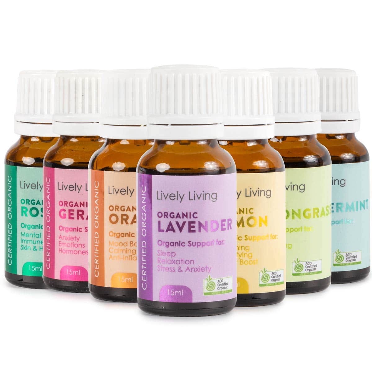 15-Pack Organic Essential Oils Set - Choose Any 15 Scents + Free Bonus Gifts - Perfect for Aromatherapy, Diffusers & DIY Beauty Products