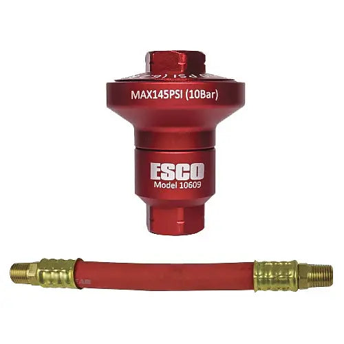 ESCO 10609K High-Quality Air Pressure Regulator with 6-Foot Whip Hose - Perfect for Air Tools, Pneumatic Systems & DIY Projects