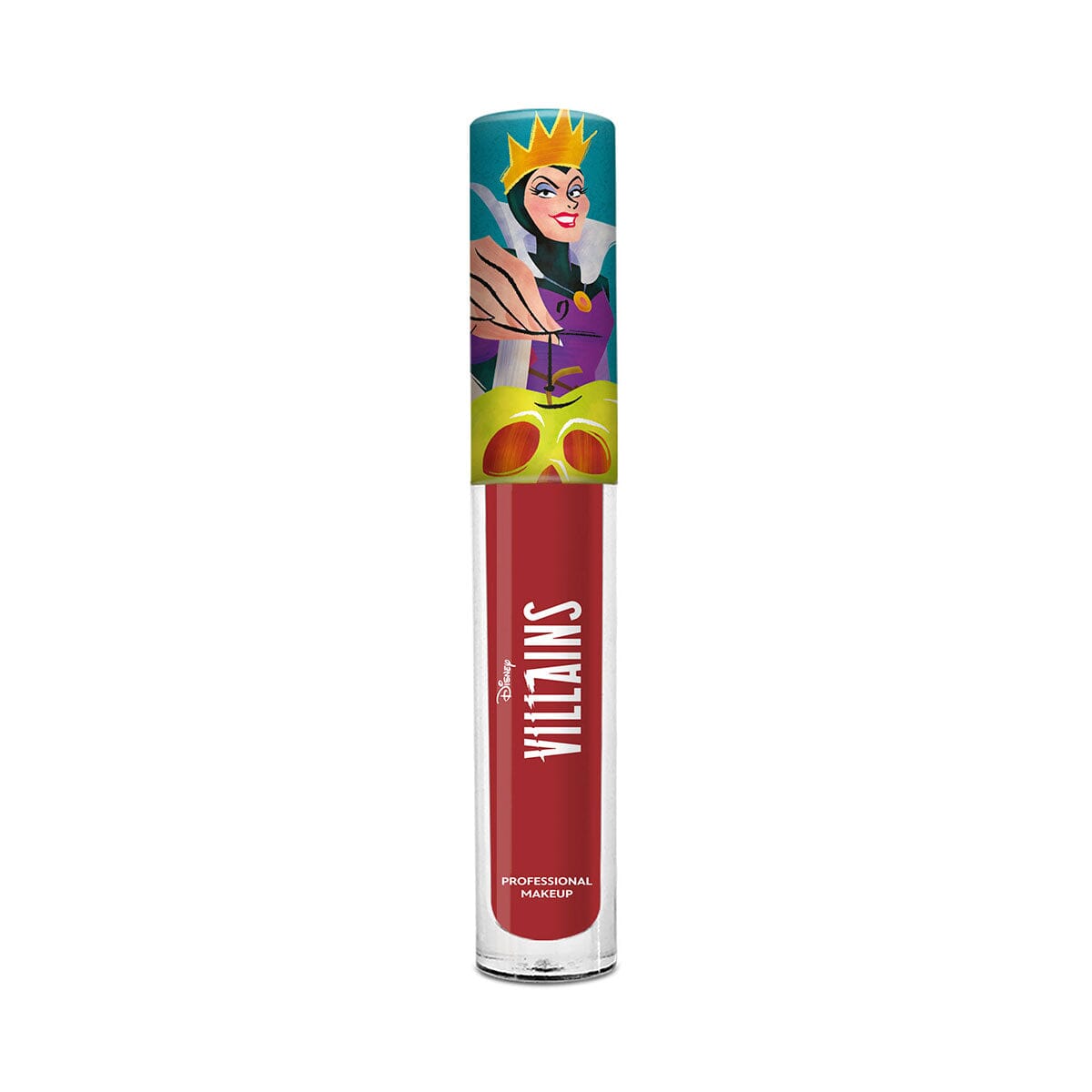 3-Pack Matte Liquid Lipstick Set - Disney Villains Inspired Long-Lasting Lip Color for Cosplay, Halloween, and Everyday Wear