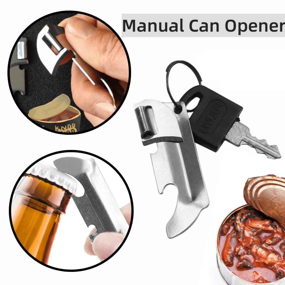 3PCS Military Can Opener - Portable Manual for Camping & Outdoor Use