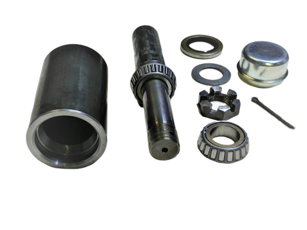 High-Quality Weld-In Hub and Spindle Kit for Heavy-Duty Trucks & Trailers - Perfect for Axle Repair & Off-Road Vehicle Maintenance