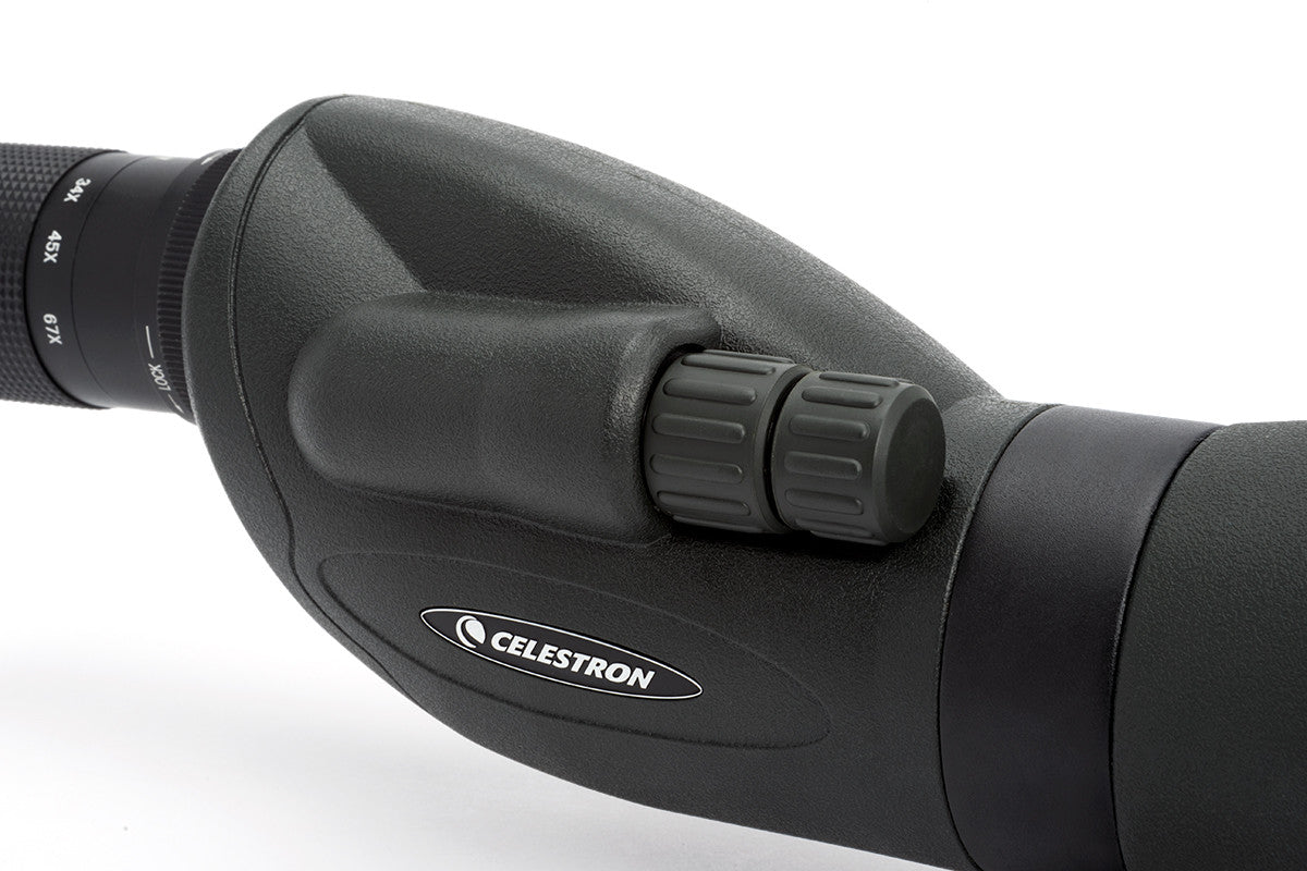 TrailSeeker 22 67x100mm Straight Zoom Spotting Scope - High Power Magnification for Bird Watching, Hunting & Outdoor Adventures - Waterproof & Fogproof Design for Hiking, Camping & Wildlife Observation