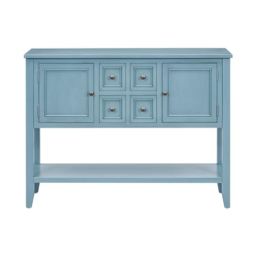 Dark Blue-4 Drawers