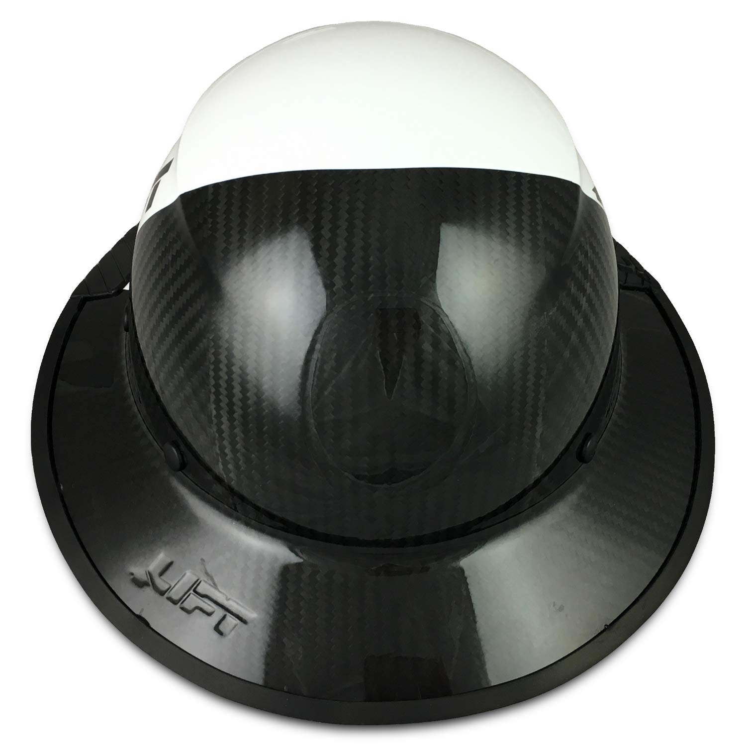 Texas America Safety Company Carbon Fiber Hard Hat - Full Brim ANSI Certified for Construction & Industrial Safety | Lightweight & Durable Head Protection for Workers