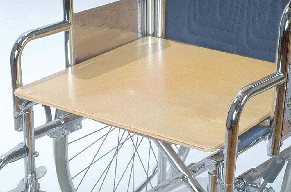 AliMed Wheelchair Tray - 18x18 Inches Lightweight & Durable Lap Desk for Eating, Writing & Activities - Perfect for Wheelchair Users & Mobility Assistance