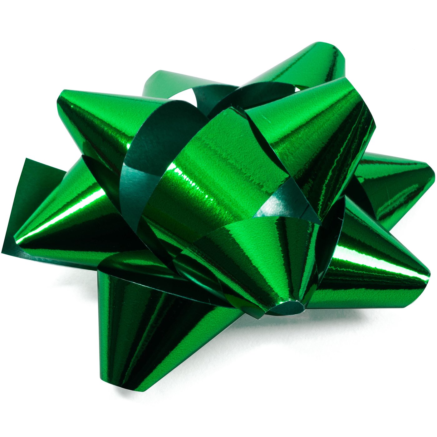 Christmas Gift Bows Bulk Pack - 36 Metallic Peel & Stick Present Bows for Holiday Wrapping, Tree Decor & Party Favors