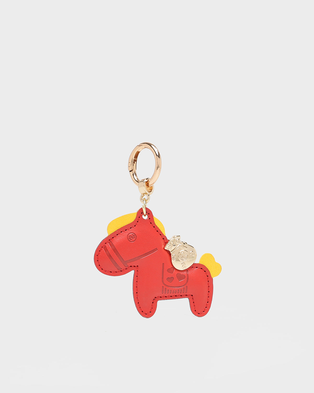 Red Horse Bag Charm - Elegant & Stylish Horse Shaped Purse Accessory for Women | Perfect for Handbags, Backpacks, Keychains & Gifts