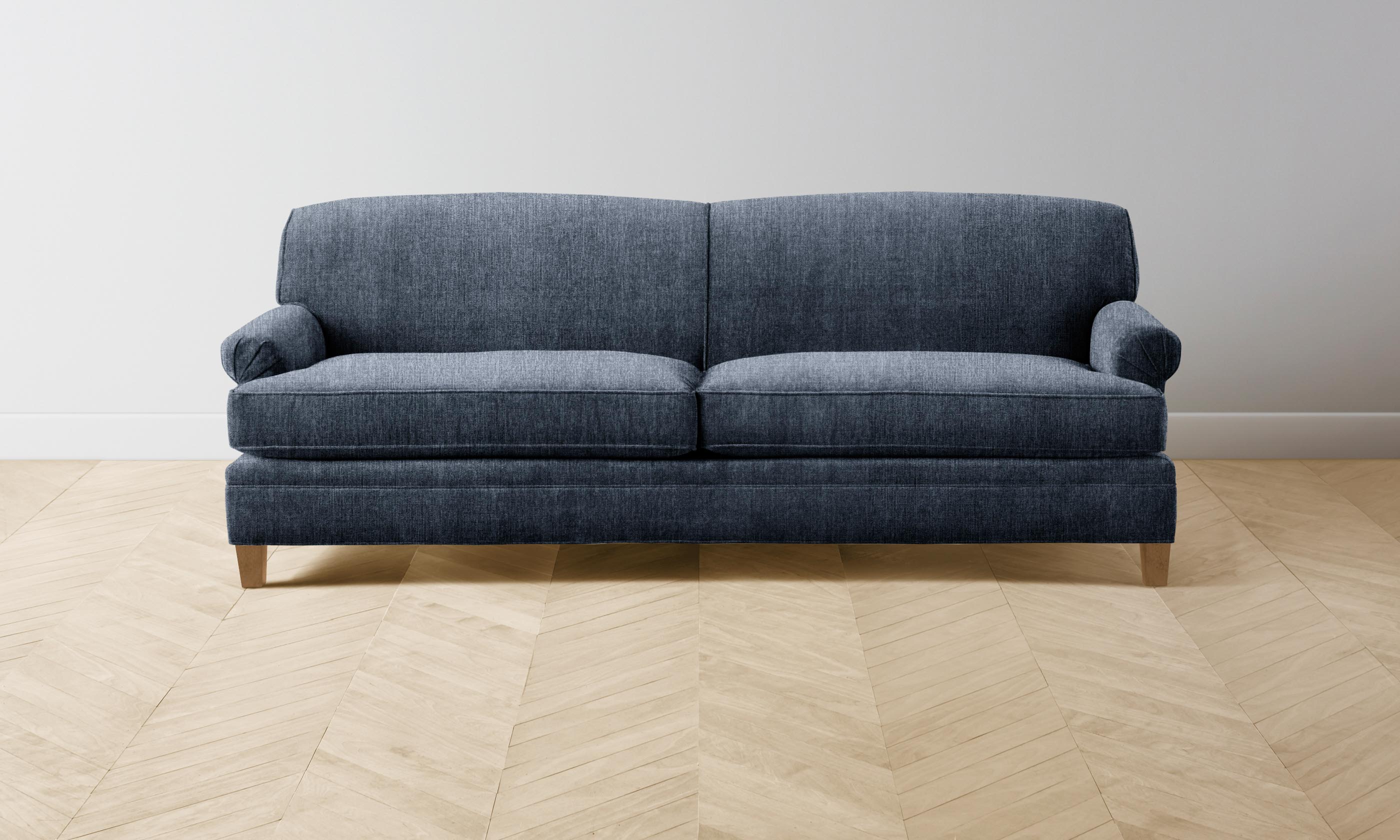 Carmine Sofa - Performance Tweed Denim Fabric - Stylish & Durable Living Room Furniture for Modern Homes