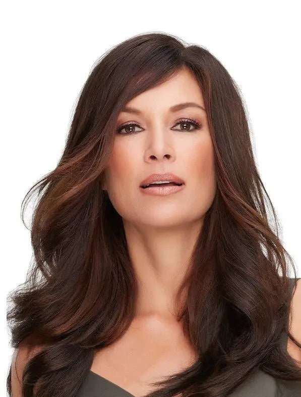 18 Inch Synthetic Monofilament Hair Topper for Women - Natural Looking Hairpiece for Thinning Hair - Perfect for Daily Wear, Special Occasions & Styling