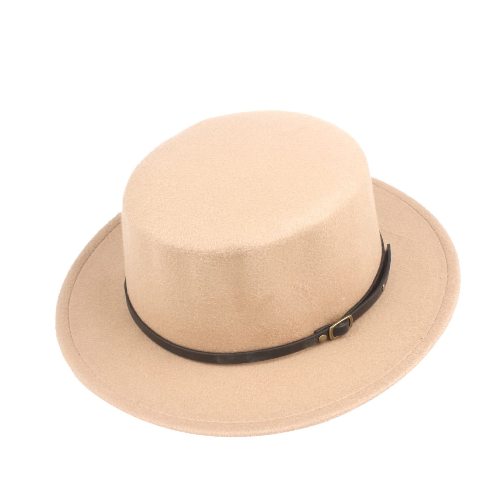 Stylish Wool Felt Fedora Hat for Women & Men - Classic Trilby Design with Wide Brim - Perfect for Casual Wear, Outdoor Events, and Fashion Accessories