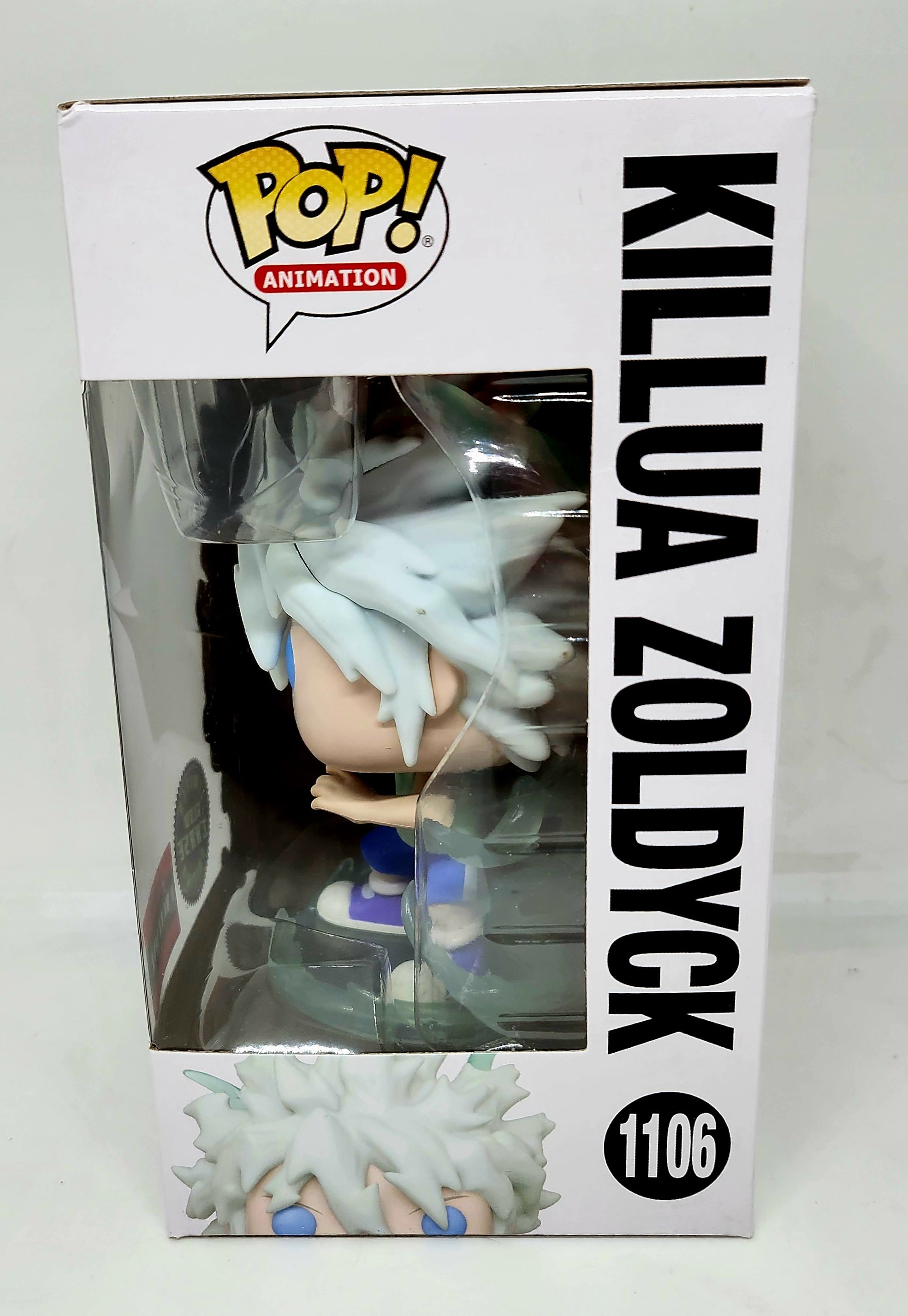 Hunter X Hunter Killua Zoldyck Glow Chase AAA Pop Vinyl Figure - Anime Collectible for Fans, Perfect for Display & Gifts - Great for Bedroom, Office, or Game Room Decor