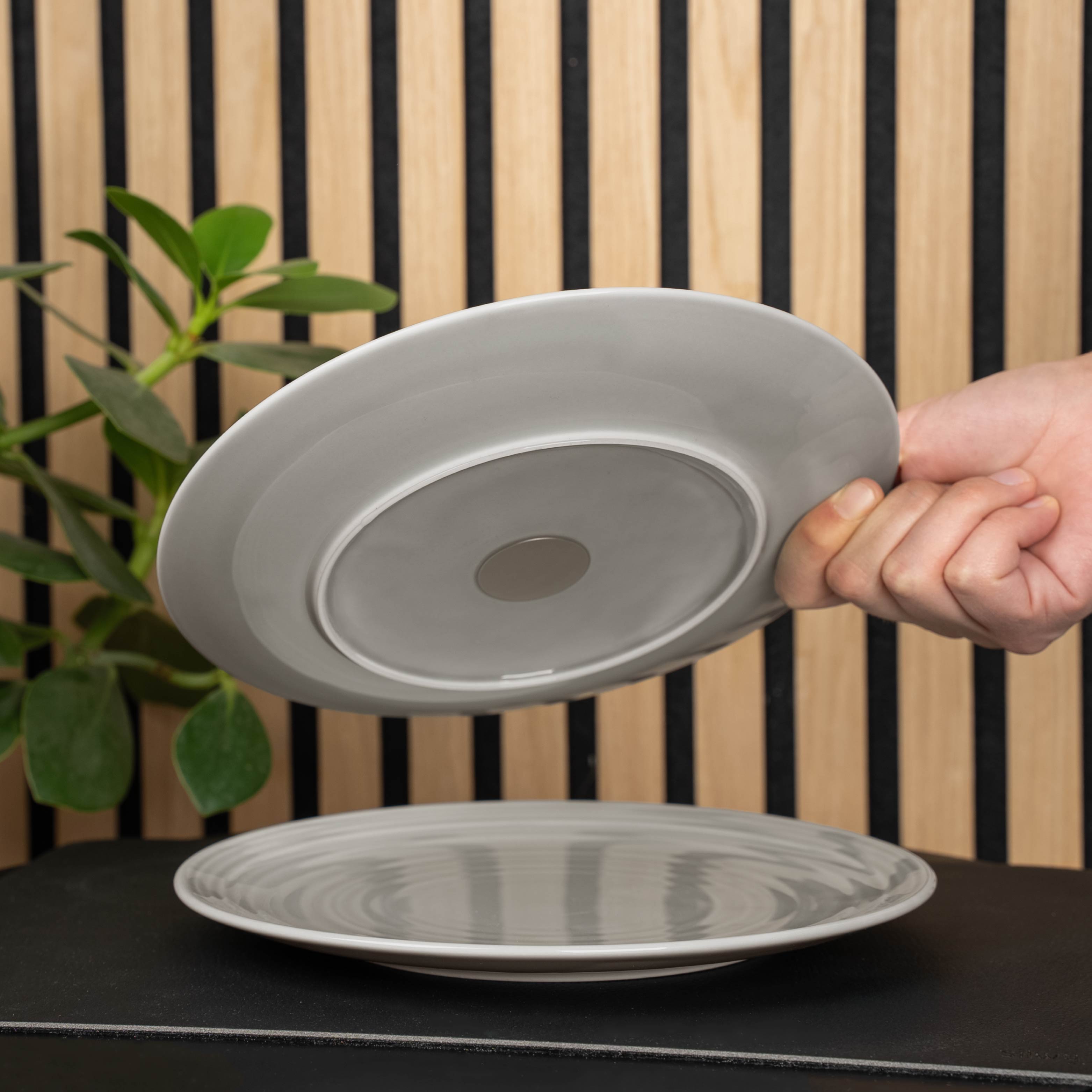 Premium Porcelain Plate with Magnet - 23 cm (9 inch) - Elegant Dining & Kitchen Decor for Home, Parties, and Gifts