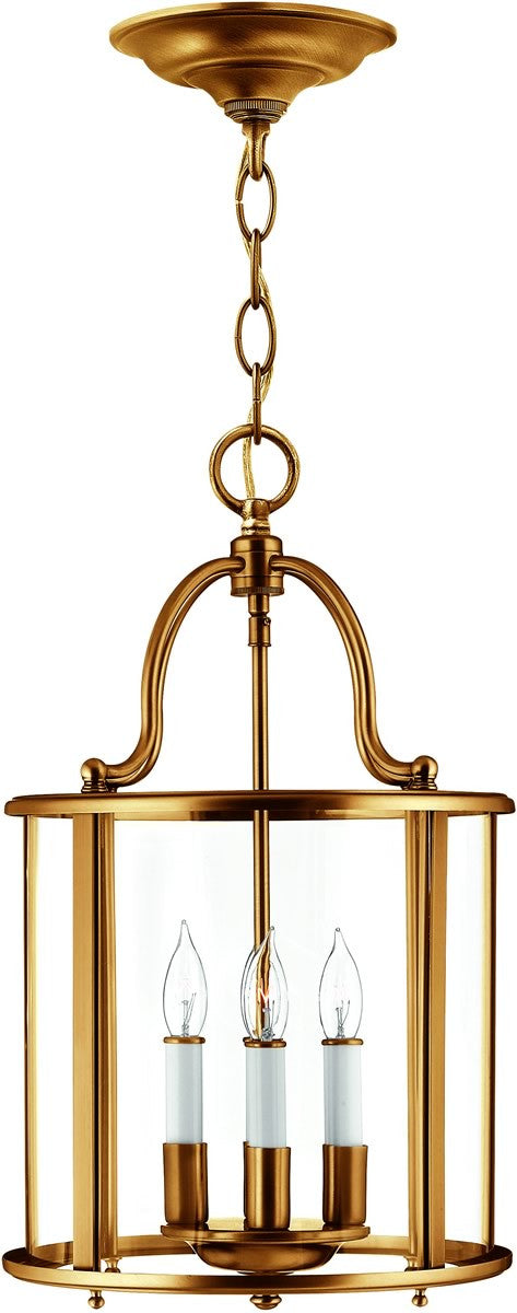 12W Gentry 4-Light Chandelier in Heirloom Brass Finish - Elegant Dining Room Lighting for Farmhouse, Vintage & Traditional Home Decor