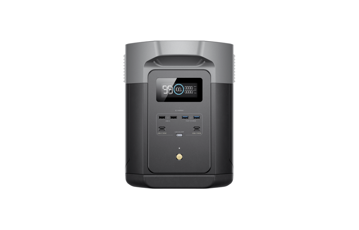 EcoFlow DELTA 2 Max Portable Power Station 2000W | 2048Wh Solar Generator for Home Backup, Camping & Outdoor Adventures | Fast Charging, Expandable Capacity, Clean Energy Solution