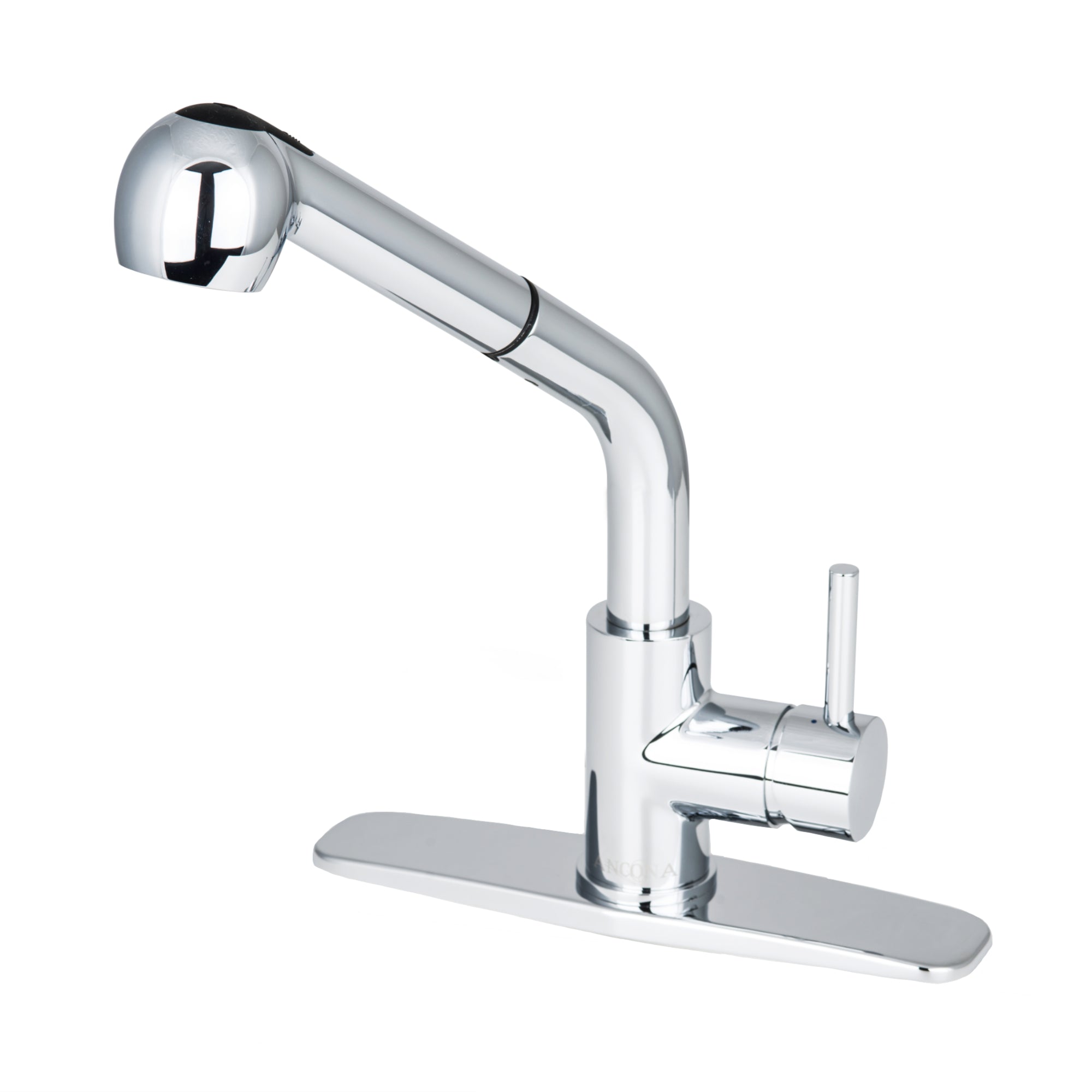 Toledo Transitional Pull Down Kitchen Faucet - Modern Stainless Steel Single Handle Sprayer with High Arc Spout for Easy Washing - Perfect for Cooking, Dishwashing & Kitchen Cleaning