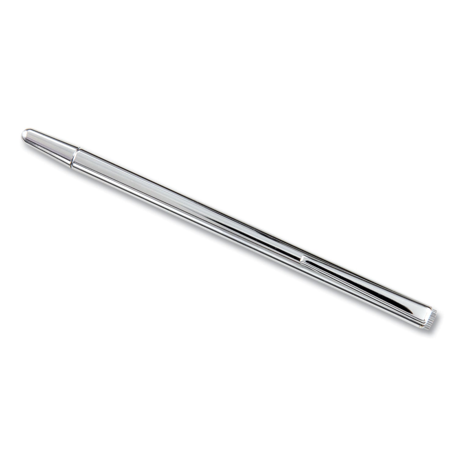 Apollo® Slimline Pocket Pointer Pen with Clip - Extends to 24.5 Inches, Silver Laser Pointer for Presentations, Teachers & Business Meetings | Compact & Portable Design for Professionals